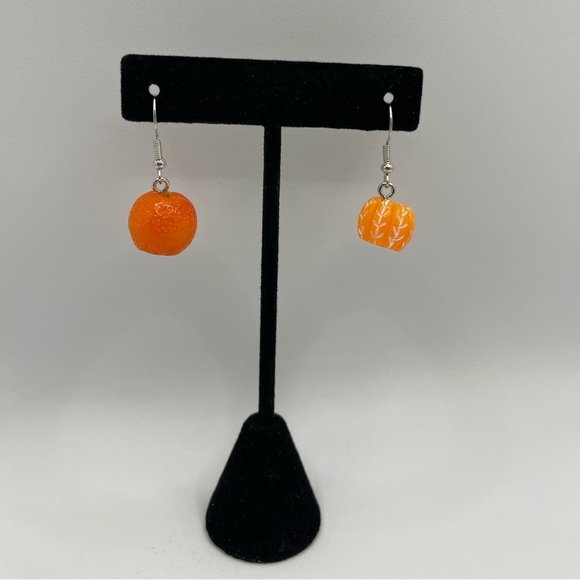 3 for $20 Fun and Fruity Oranges Acrylic Earrings – Dangle Style “You Pick 3” - Picture 4 of 7